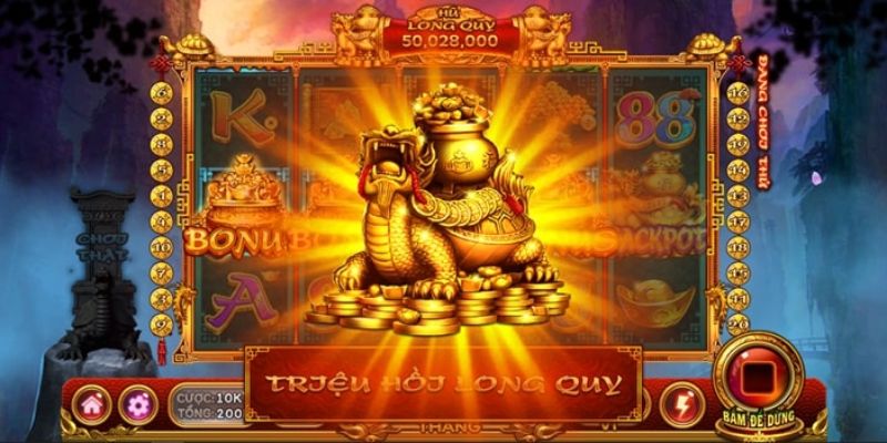 Quay hũ long cung mở ra thế giới chinh phục các phần thưởng hấp dẫn